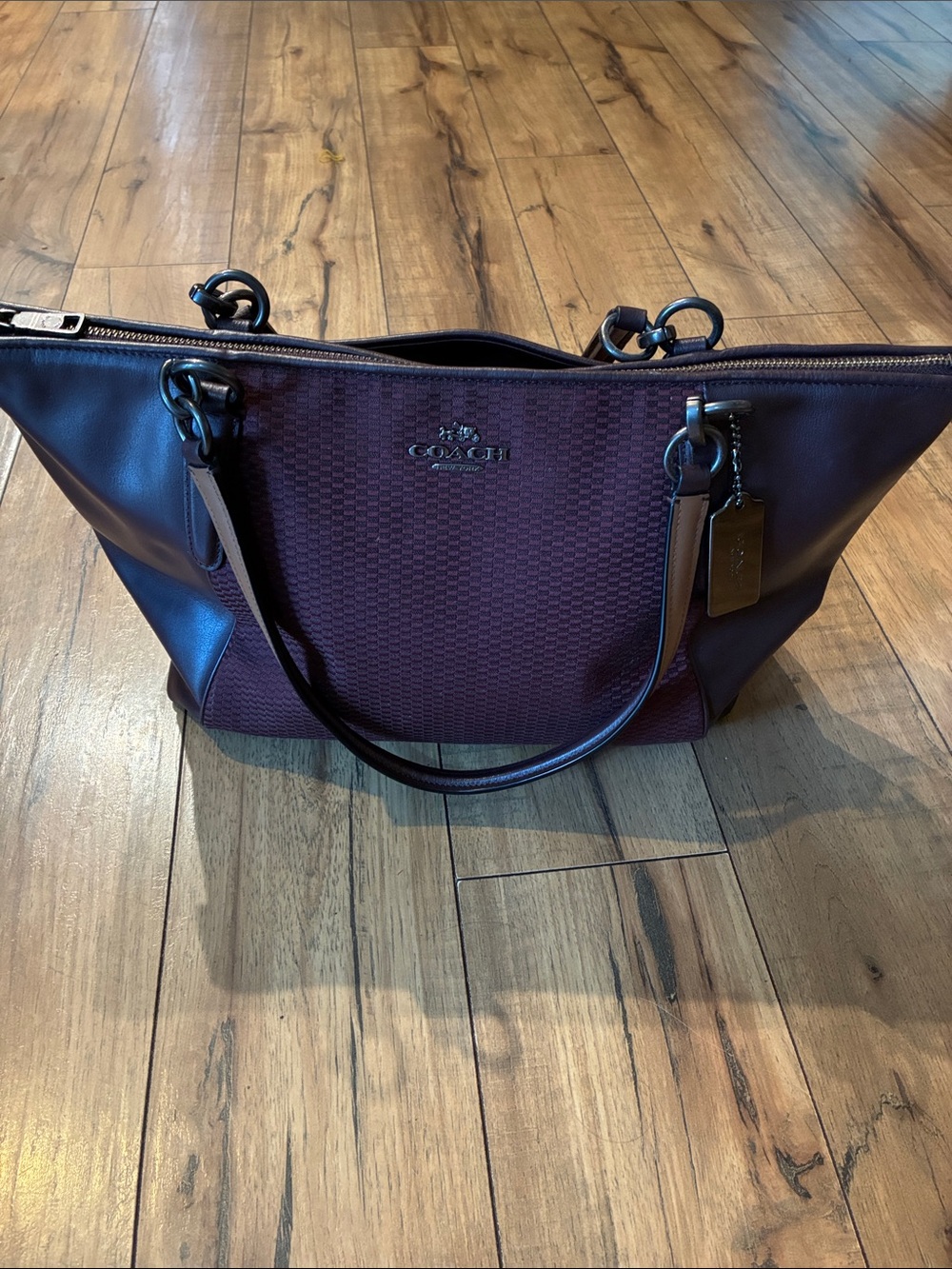 Coach Legacy Jacquard Ava Tote Purse